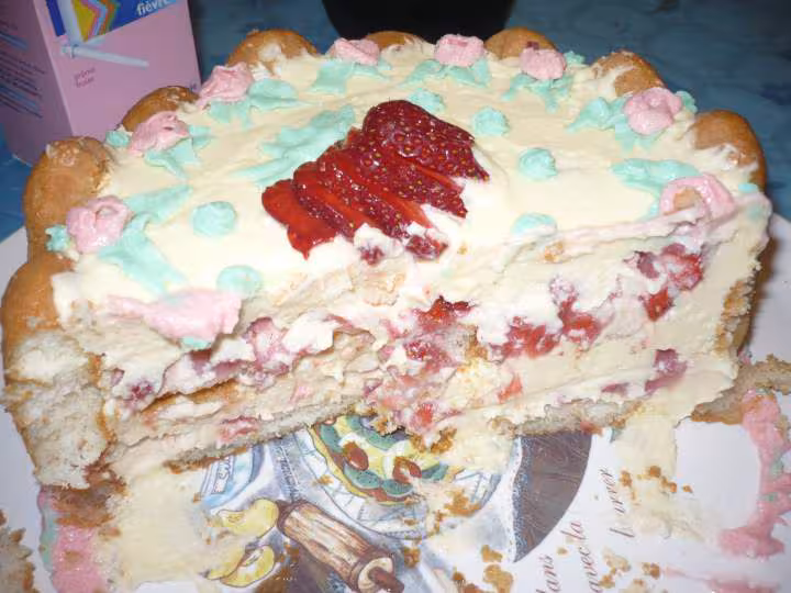 Charlotte aux fraises