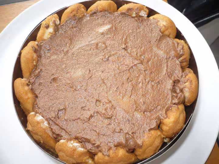 Charlotte chocolat poires