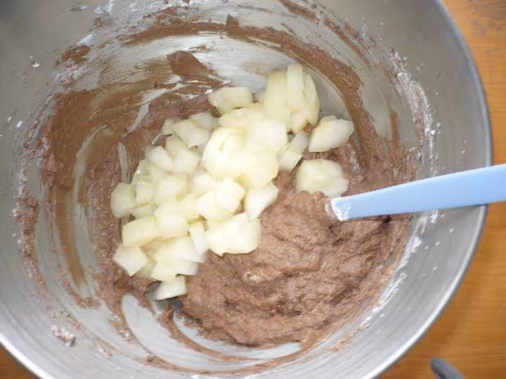 Charlotte chocolat poires