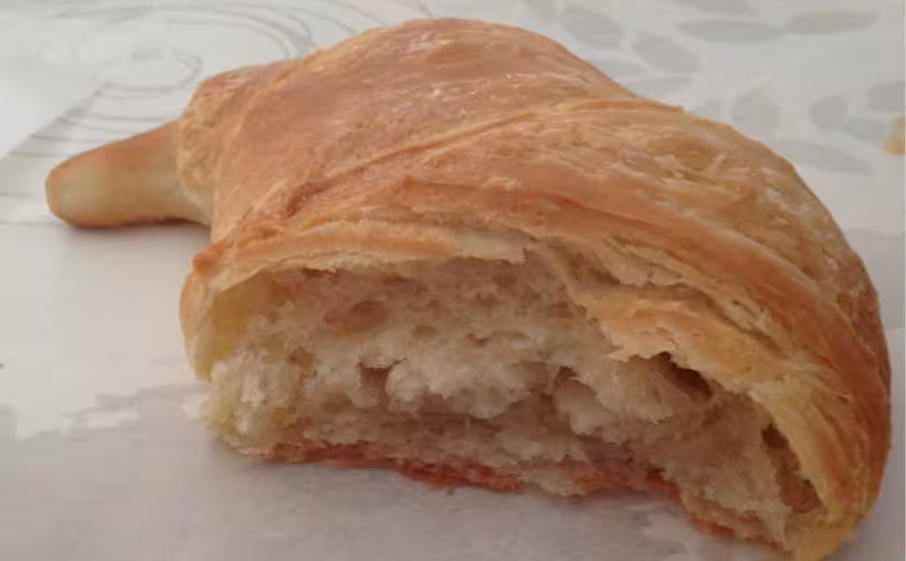 Croissant maison interieur