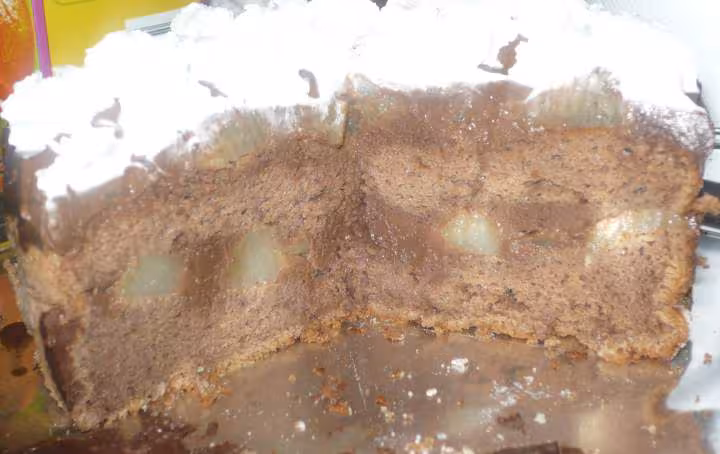 Fondant chocolat poire