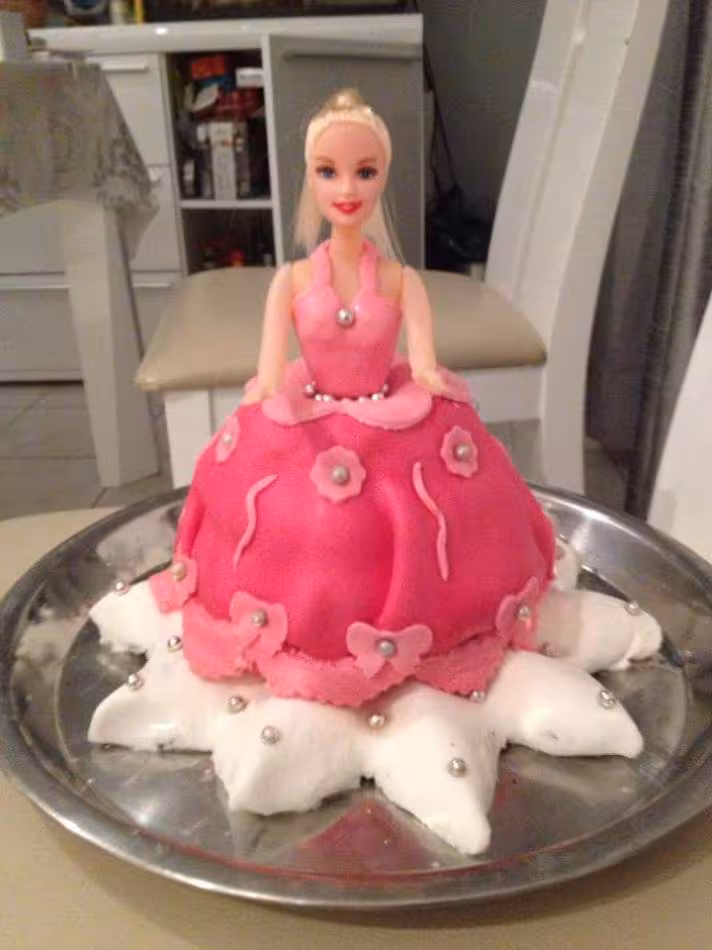Gateau barbie