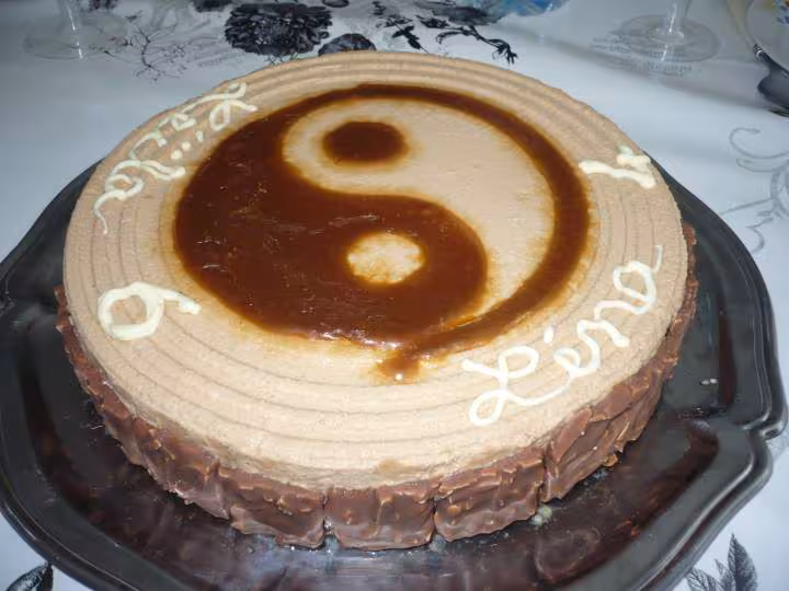 Gateau mousse carambar