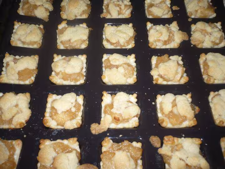 Mini tartes facon crumble