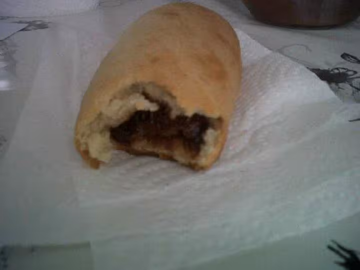 Petits pains et brioches fourres nutella interieur