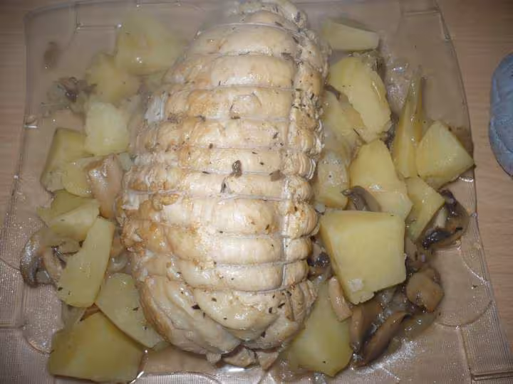 Roti de dinde en cocotte