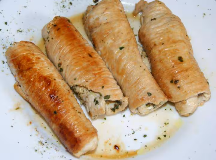 Escalopes dinde cuites