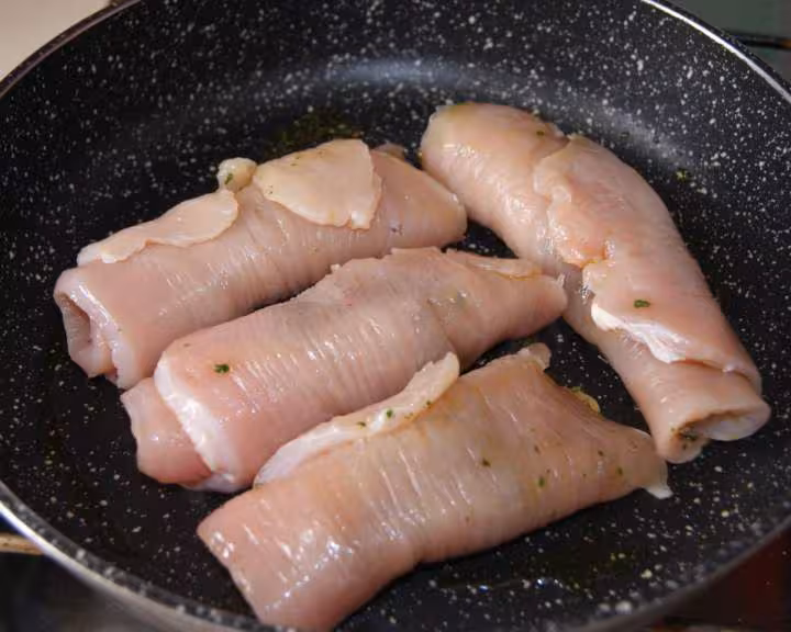 Escalopes dinde roulees