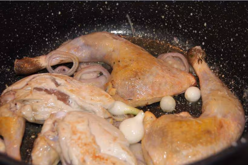 Fricassee pintade1
