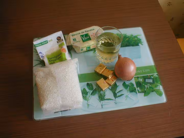 Ingredients risotto