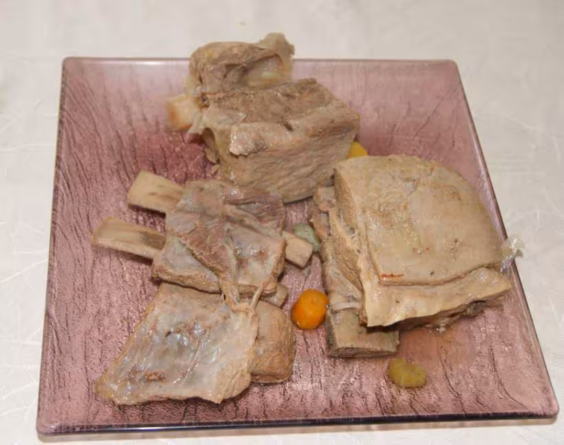 Poitrine de veau facon pot au feu5