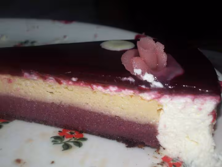 Part du douceur framboise citron