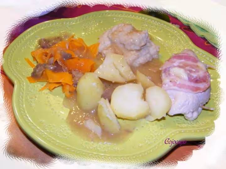 Blanc de poulet orlof sauce au porto