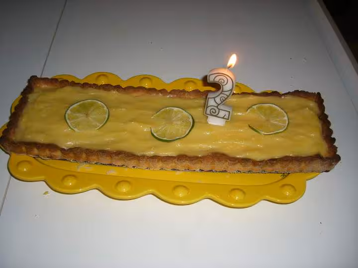 Tarte au citron et gjanduja