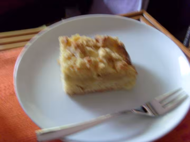 Gateau a la rhubarbe