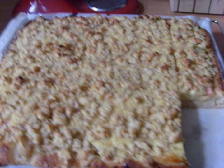 Gateau a la rhubarbe