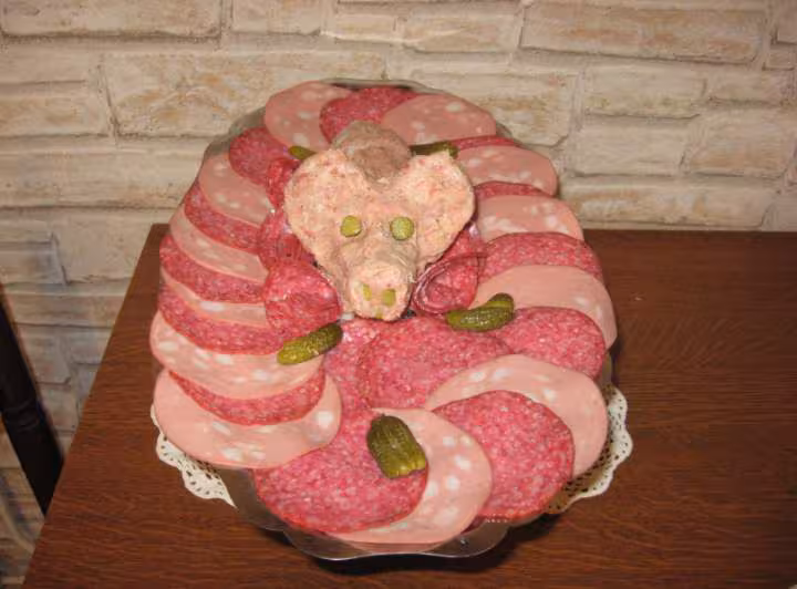P lat de charcuterie