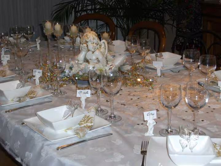 Decoration de table noel 2007