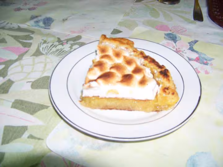 Part de ma tarte au citron meringuee