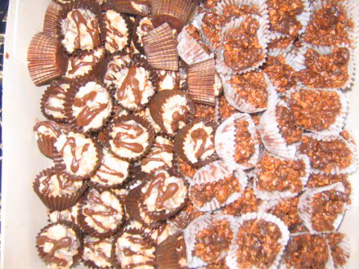 Assortiment de gateaux au chocolat