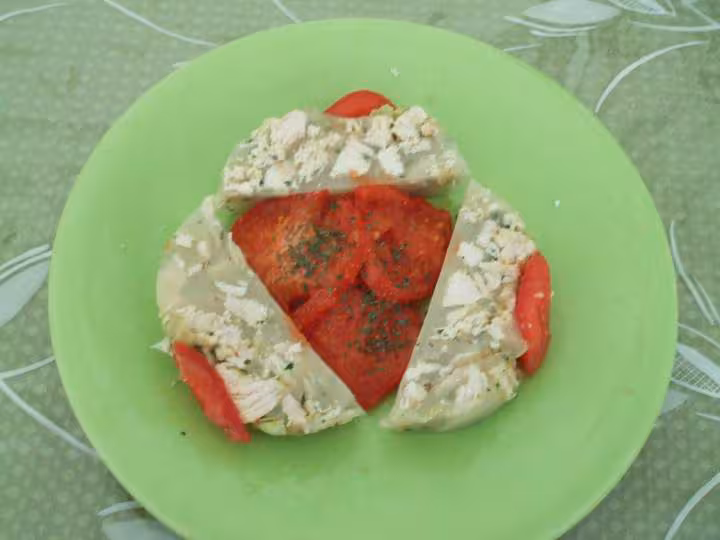 Aspic au repas