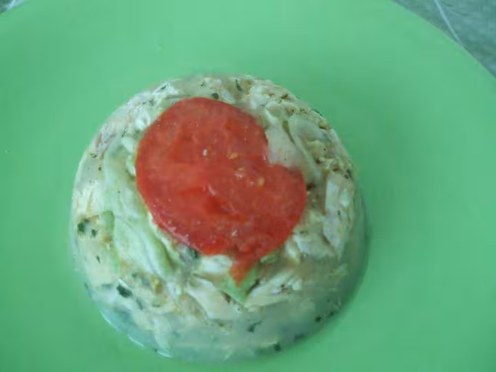 Aspic avec agar
