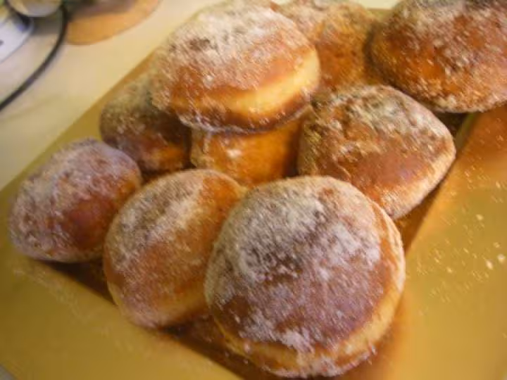 Boules de berlin ou beignets de carnaval