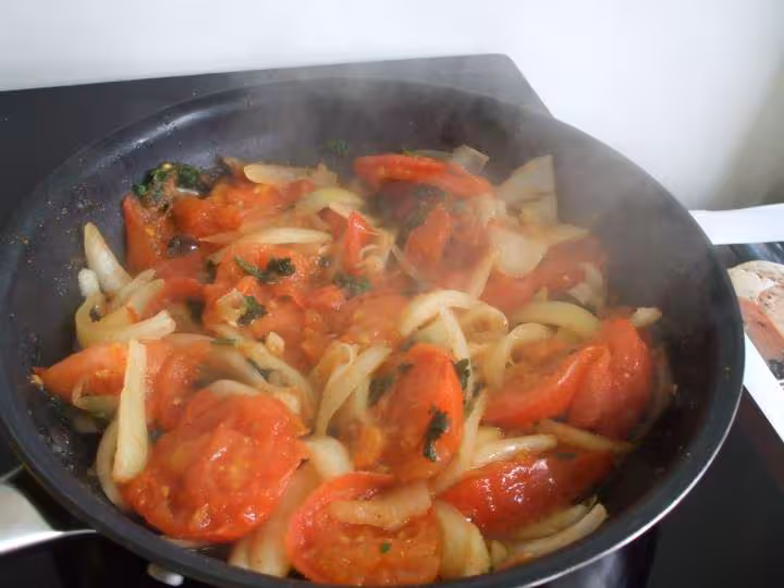 Exemple cuisson tomates