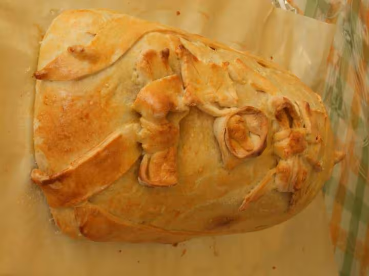 Gigot a la sortie du four