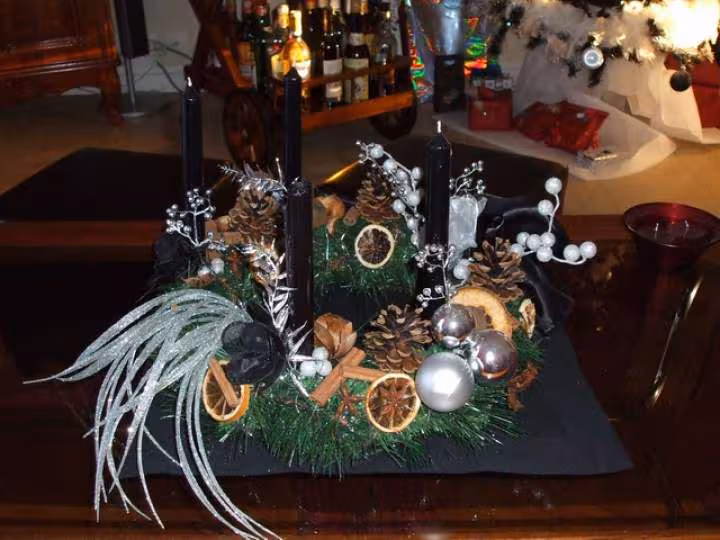 Ma couronne de l avant noel 2007