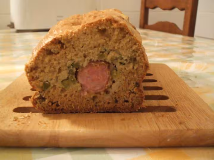 Saucisse ail petits pois brioche10