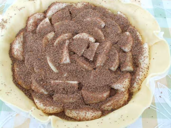 Tarte poire chocolat2