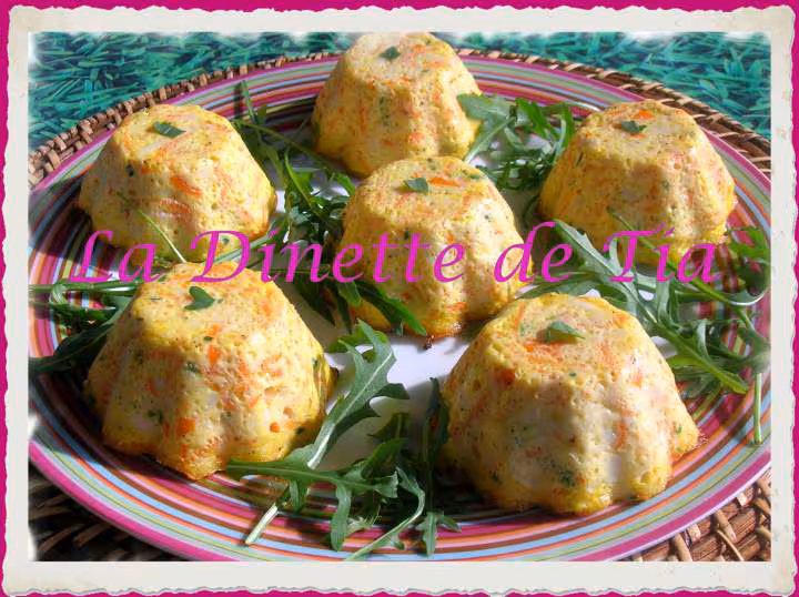Flan de carottes au surimi