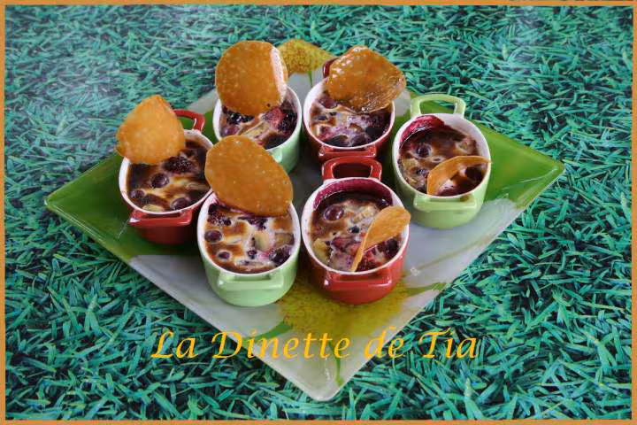 Gratin de fruits et son caramel croquant