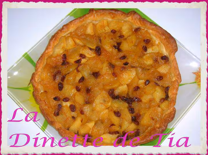 Tarte aux pommes et aux epices