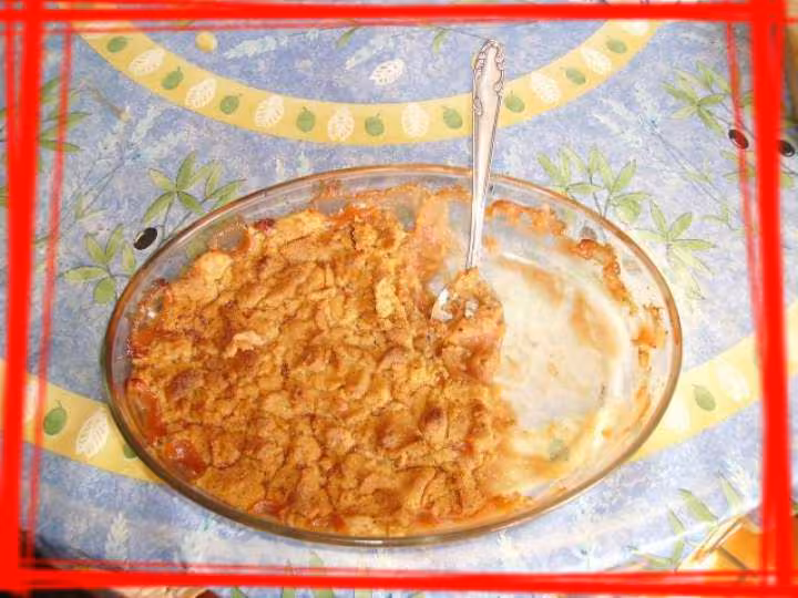 Crumble pommme poire