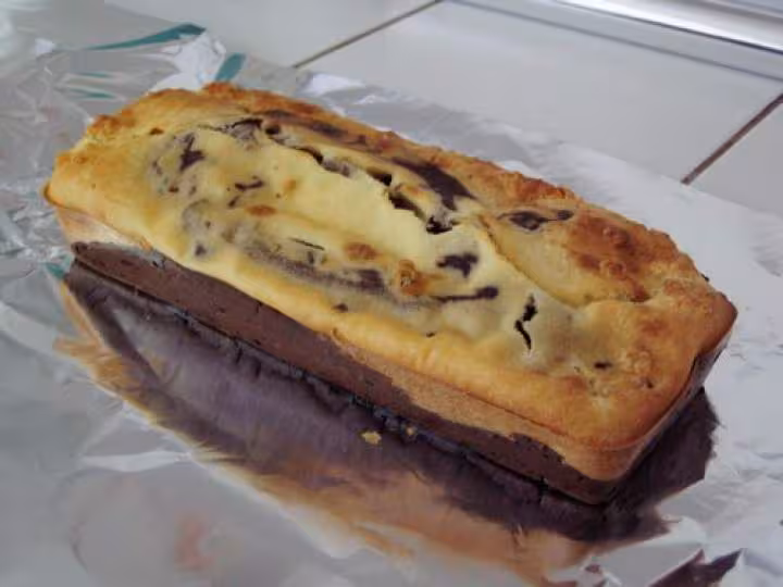 Gateau marbre
