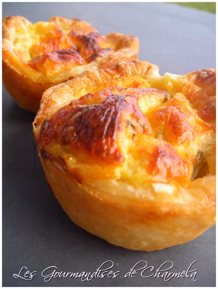 Mini quiches courgettes