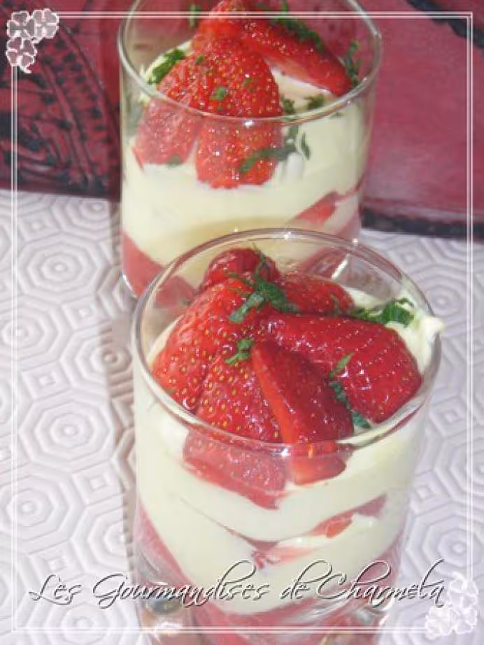 Tiramisu aux fraises