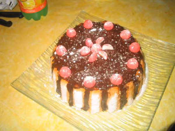 Charlotte aux fraises et tagada