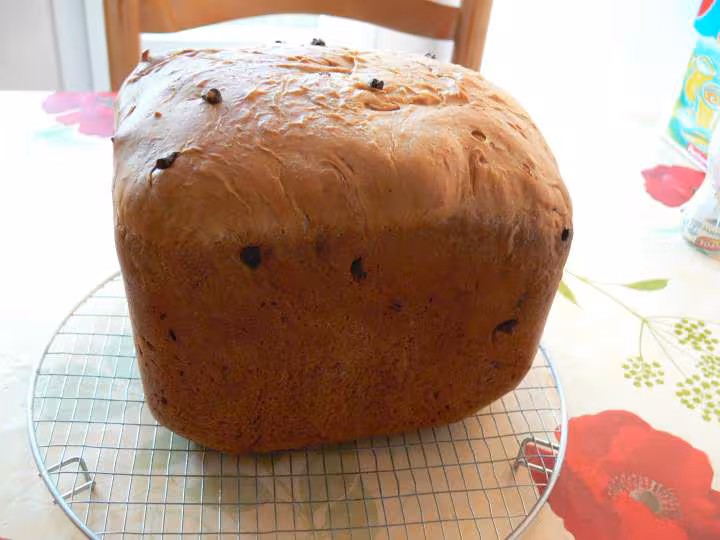 Brioche aux pepites de chocolat mhhh trop bonne