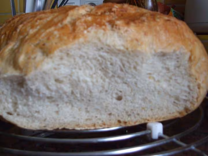 Miche pain de campagne en cocotte