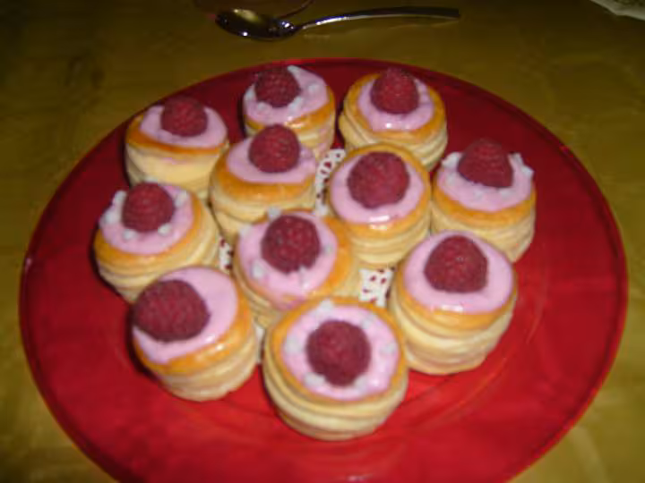 Bouchees facon puits d amour
