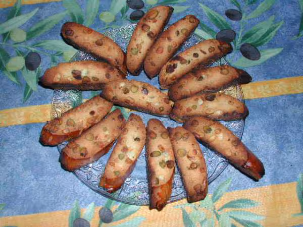Croquants pistaches pignons de pin