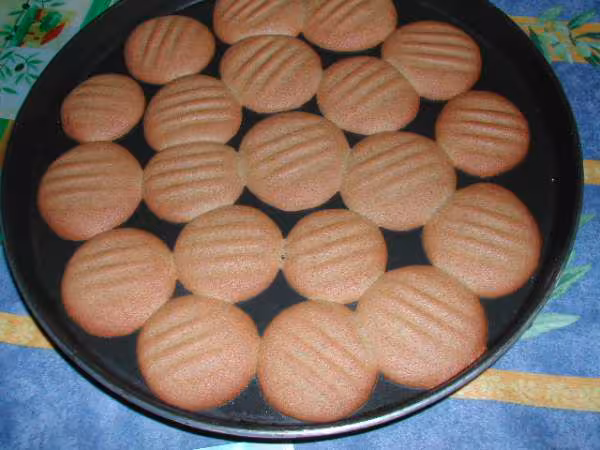 Palets dores a la canelle apres cuisson