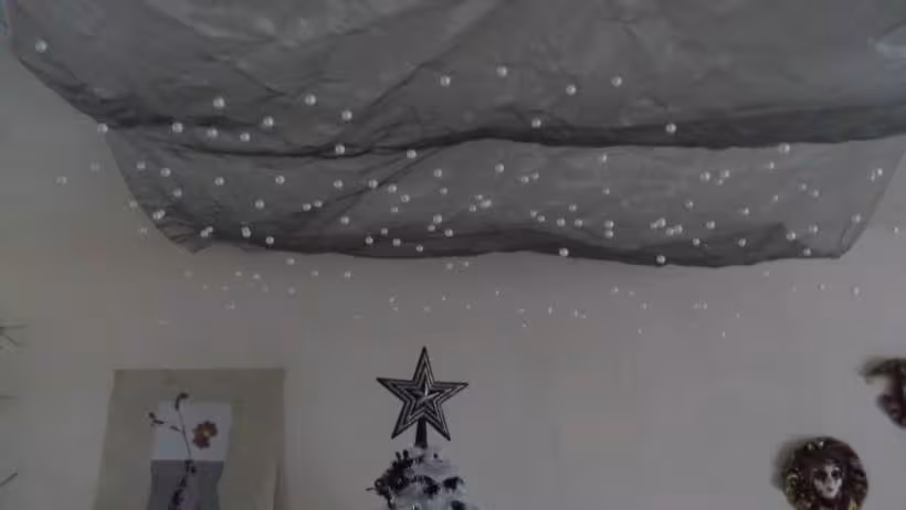 Le ciel neigeux