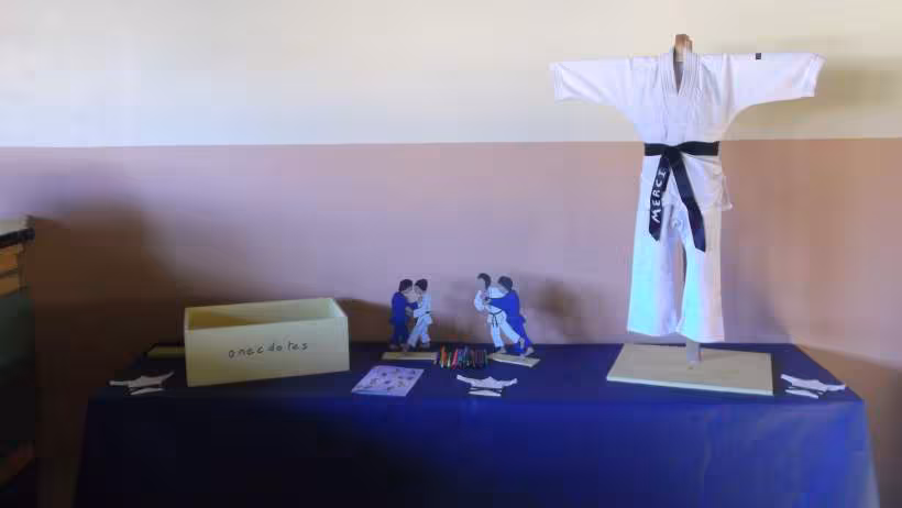 Table des cadeaux judo