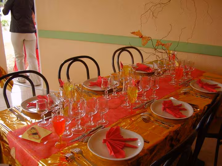 Table papillon
