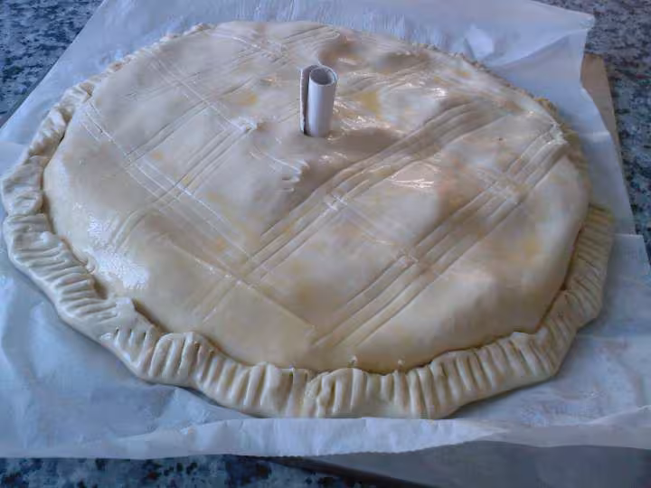 Tourte au saumon