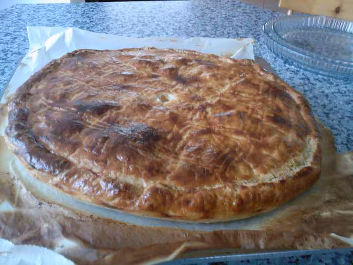 Tourte au saumon